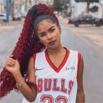 RABO DE CAVALO BIO FIBRA CEREJA - 70cm - Imagem 5