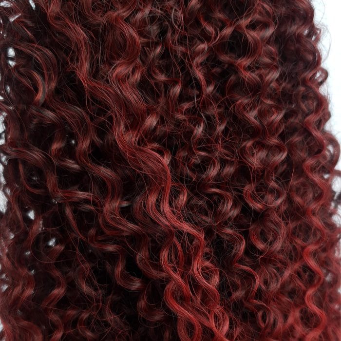 RABO DE CAVALO BIO FIBRA CEREJA - 70cm - Imagem 6