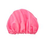 PEQUENOS DEFEITOS -Touca ROSA BEBE POP de Cetim Anti Frizz com Elástico Ajustável - CAMADA UNICA Tamanho:M