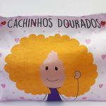 Fronha com ZIPPER Cachinhos Dourados de Cetim Anti Frizz - QUEEN SIZE 55X70 - Imagem 2