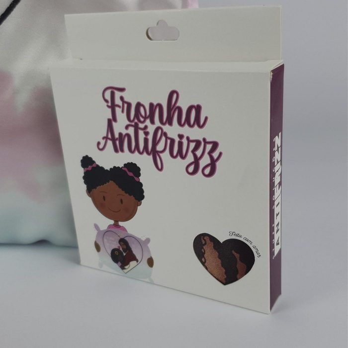 Fronha com ZIPPER Jesus de Cetim Anti Frizz - QUEEN SIZE 55X70 - Imagem 3