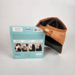 Boné da Soulta: Proteção UV 50+ forro de cetim para Cachos Livres e protegidos - Caramelo - Imagem 4