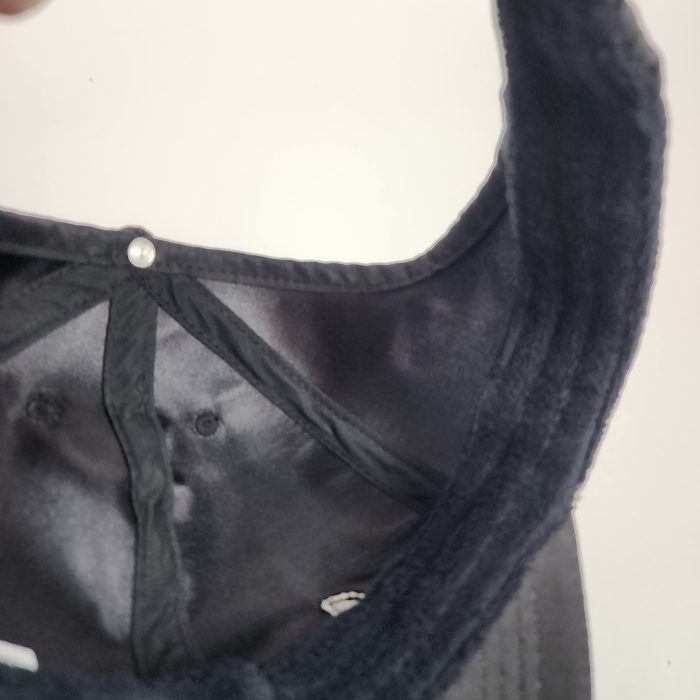 Boné da Soulta: Proteção UV 50+ forro de cetim para Cachos Livres e protegidos - Preto - Imagem 9