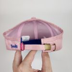 Boné da Soulta: Proteção UV 50+ forro de cetim para Cachos Livres e protegidos - Rosa Bebe - Imagem 2