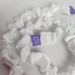 Xuxão Afro Puff de Cetim Soulta - Branco - Imagem 2