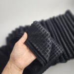 Toalha de microfibra simples 70x50 - Preta